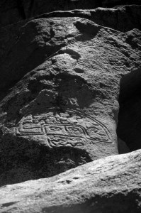 El petroglifo que inspiró el logo de viña Tabalí.